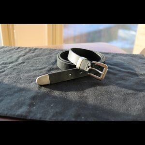 Madewell Three Piece Belt in Black